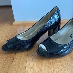 Meredith Peep Toe Pumps